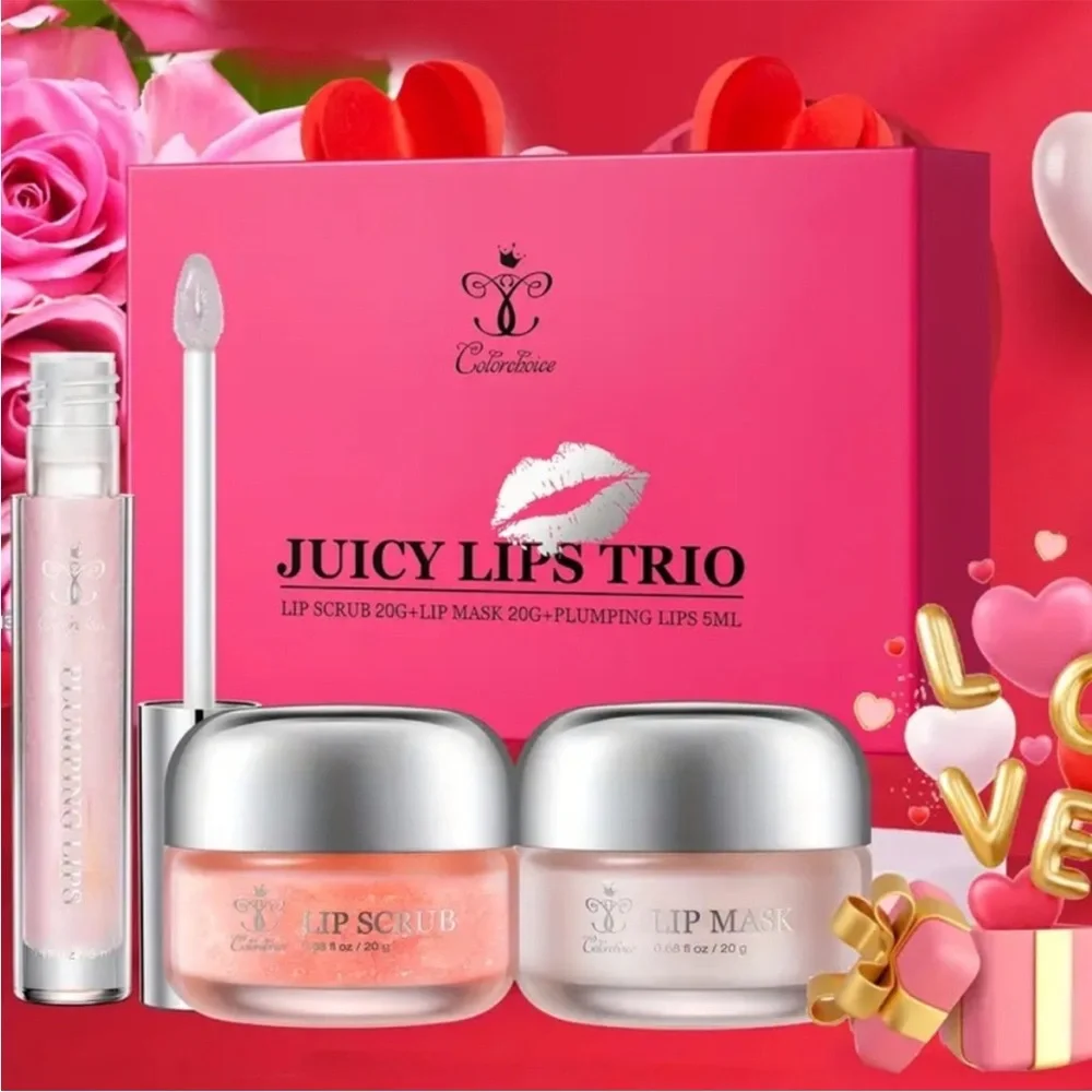 Juice Beauty Pink and Silver Lip Gloss Collection